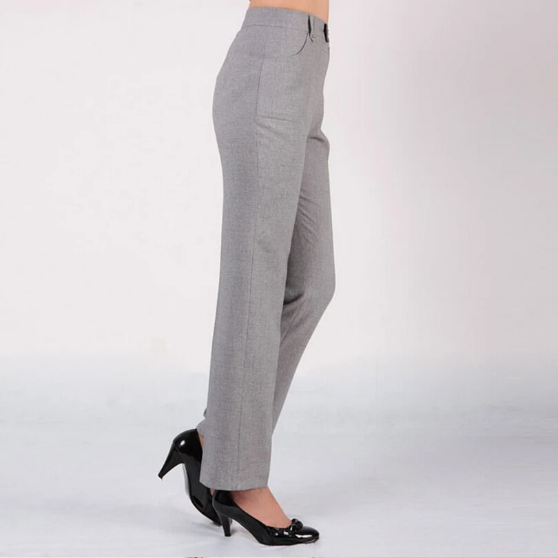 Летние женские брюки с высокой талией прямые для женщин|pant button|pants snowpants male |