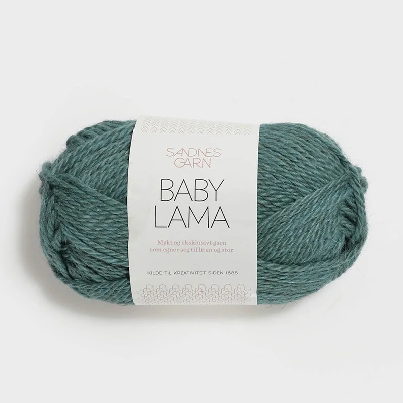 1*50 г мяч Sandnes Garn Baby Lama пряжа чистый ребенок хромой Пряжа Ручной Вязки пряжа для детских свитеров - Цвет: 7552