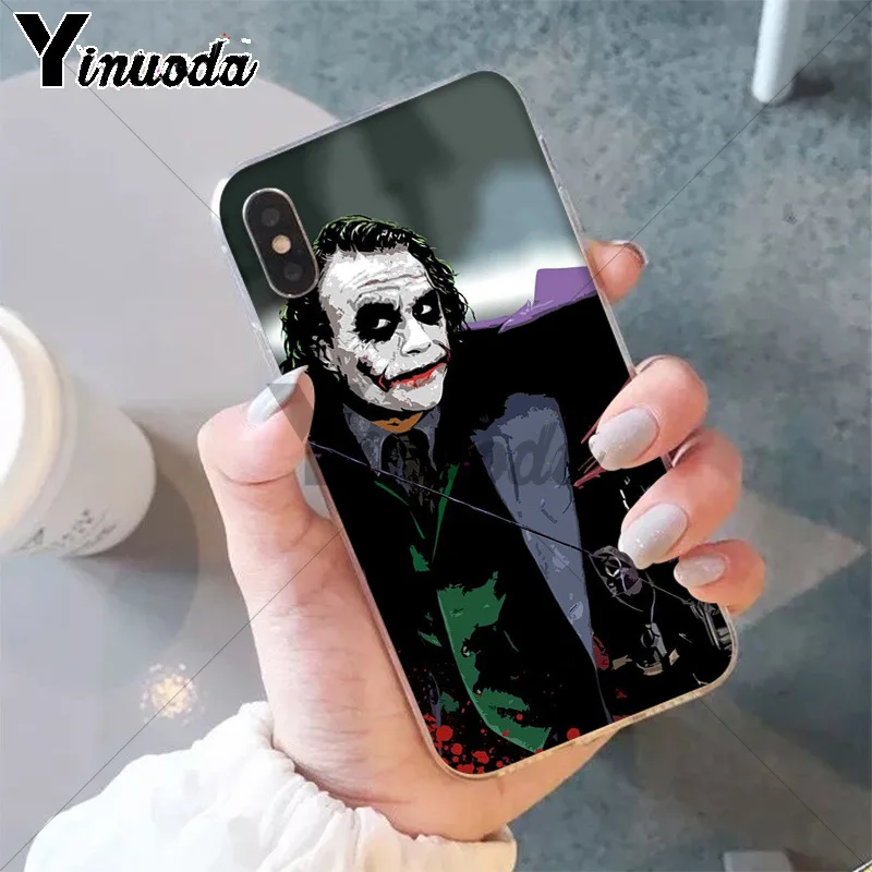11pro MAX DC Joker Karta Мягкий ТПУ чехол для телефона iPhone 6S 6plus 7 7plus 8 plus X Xs 5 5S XR | Мобильные