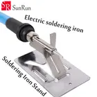 Разборка компонентов, Электрический паяльник с регулируемой температурой, сварочный паяльник + подставка для паяльника, ремонт, сварка, 60 Вт