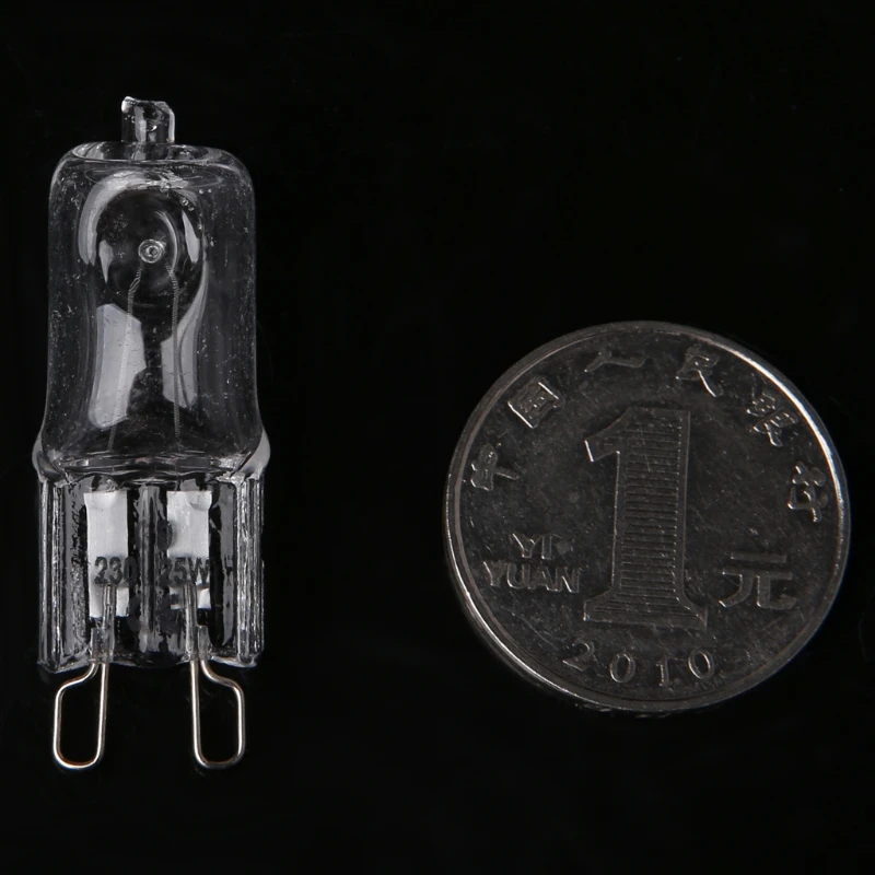 G9 галогенная лампа светильник прозрачное стекло лампы дневного света 25W 230V 2800K