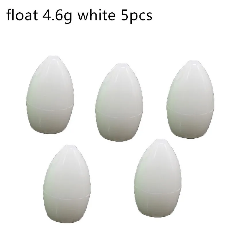 float 4.6g white x5 Rompin long disatance casing SPIROLINO медленное погружение подвесное промежуточное Спиннинг для ловли нахлыстом - Цвет: float 4.6g white x5