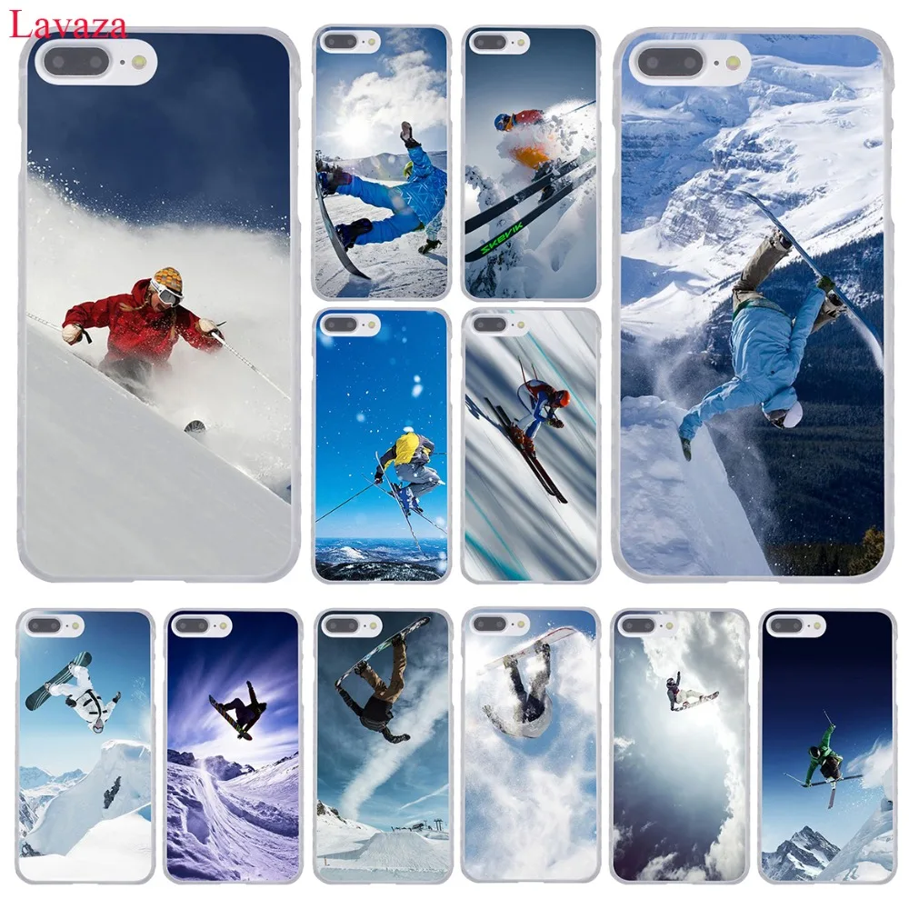Твердый чехол для телефона Lavaza Cool Alpine Skiing iPhone XR XS X 11 Pro Max 10 7 8 6 6S 5 5S SE 4S 4|phone cases|case acase