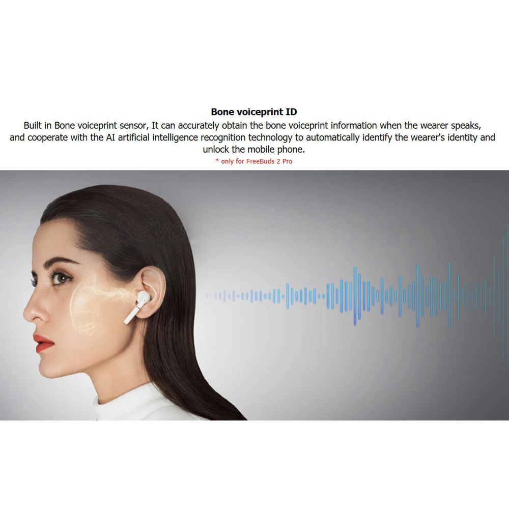 Беспроводной Bluetooth 5,0 FreeBuds 2/2Pro гарнитура с A2DP 1,3 HFP 1,6 водонепроницаемый для huawei