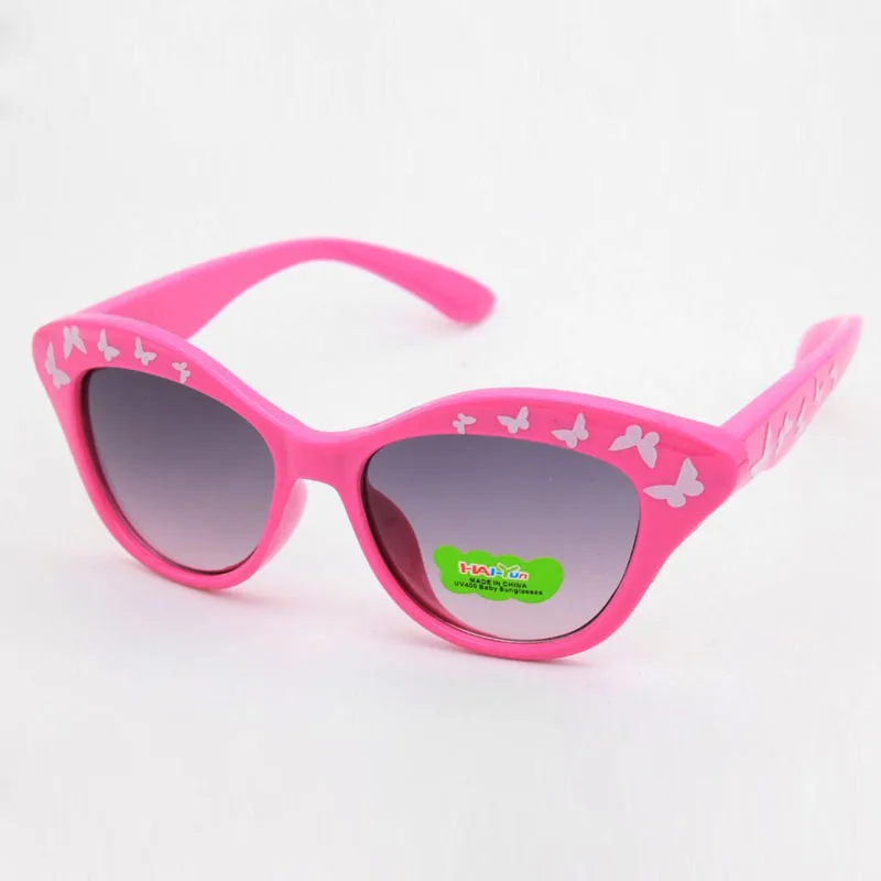 Солнцезащитные очки в форме бабочки N553 для мальчиков и девочек милые кошачий