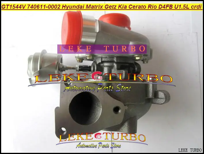 GT1544V 740611 5003S 0003 782403 5001S 28201 2A400 Turbo для HYUNDAI Matrix Getz Cerato Rio Pdride D4FB 1.5L CRDI|turbo turbo turbo|turbo