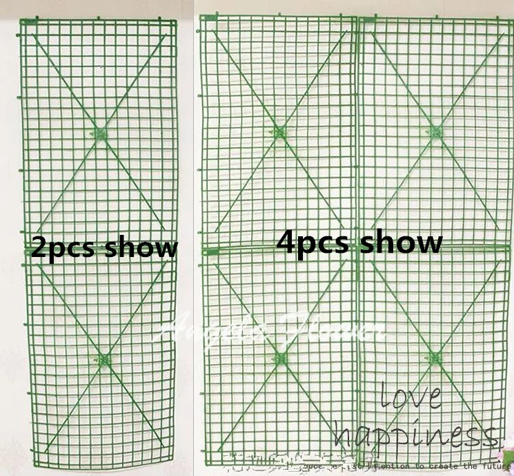 DIY 40*60 см platic цветок стенд каркасный ковер стиль аксессуары fow Свадебные