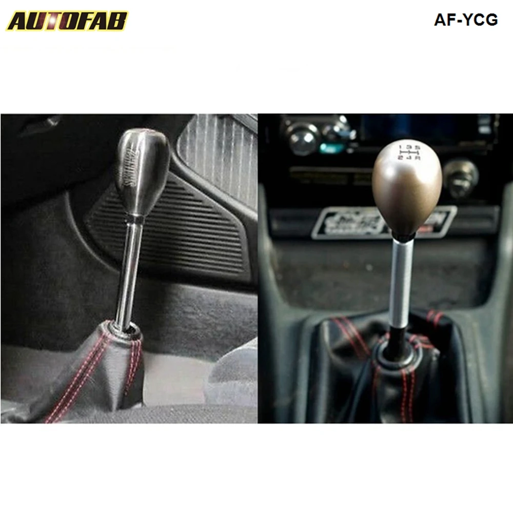 

M10x 1.25 x 4" Shifter Shift Knob Extension 4inch Long extender Silver AF-YCG10125-4
