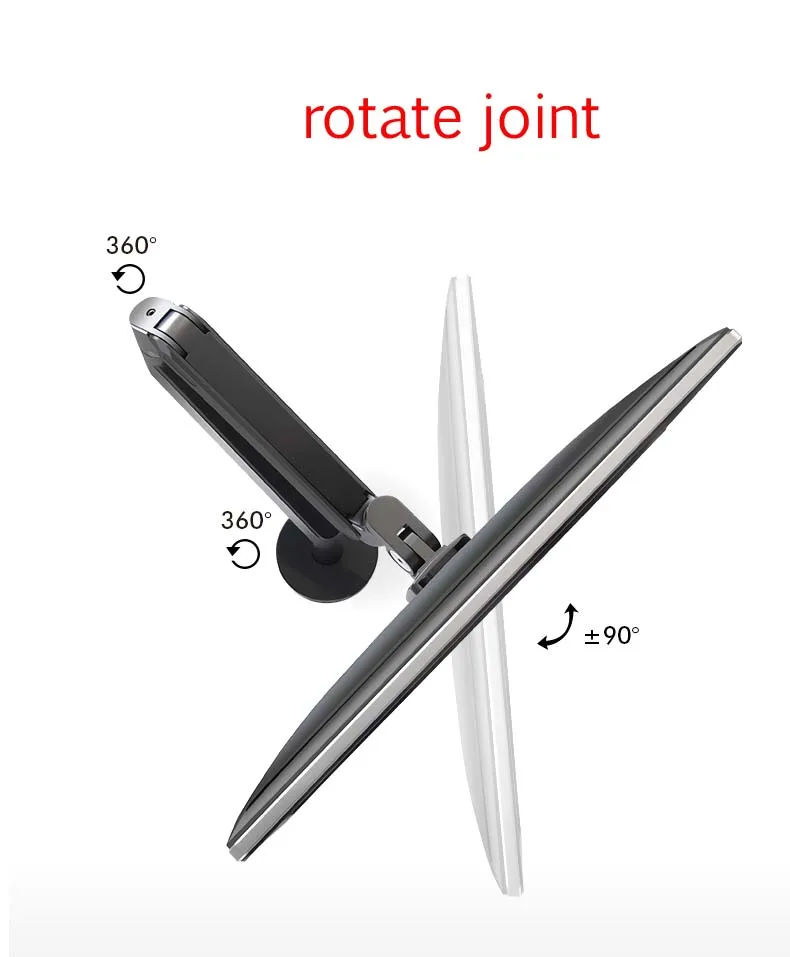 Регулируемый по высоте держатель ЖК-монитора из алюминиевого сплава