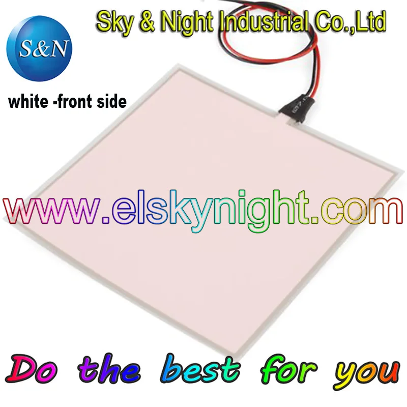 Супер яркий белый цвет Высокое качество 10x10 см EL подсветка панель + 12V Инвертор