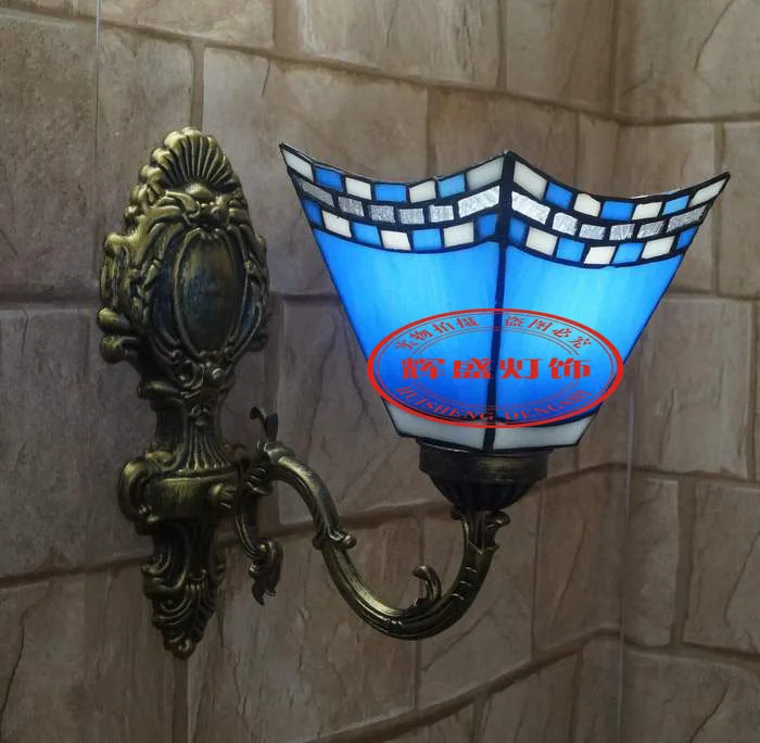 Continental retro art cafe bar mirror front lamp bedside aisle lights bathroom wall vintage dovetail single head | Освещение