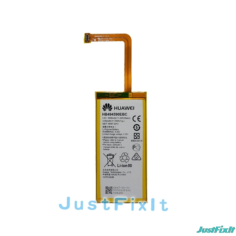 HB494590EBC Хуа Вэй Замена телефон Батарея для huawei Honor 7 Glory PLK-TL01H ATH-AL00 PLK-AL10 3000 мА-ч |