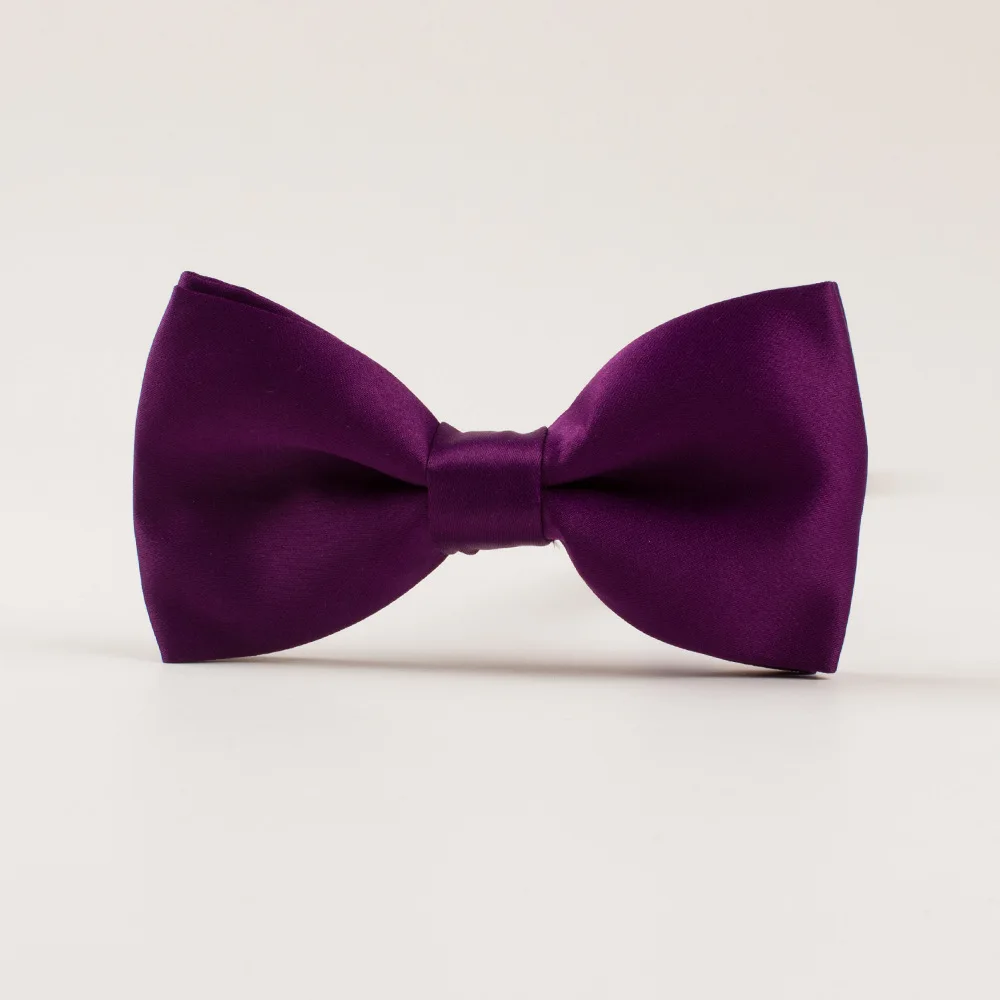 16 Цвета Solid Bow Tie Для мужчин Регулируемый полиэстер лук галстук-бабочка для мальчиков и девочек Карамельный цвет Жених выпускного вечера вечерние Для женщин с бантом