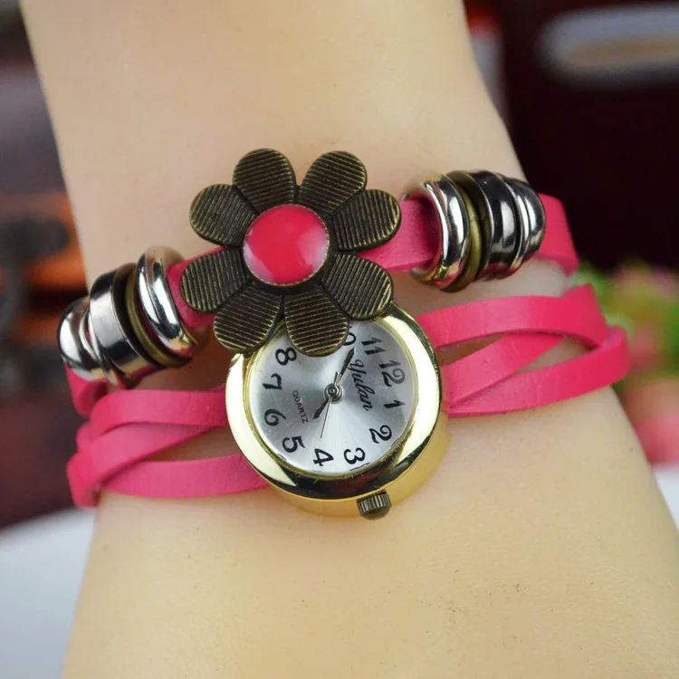 Профессиональные часы оптовая продажа корейский старинные переплетения /