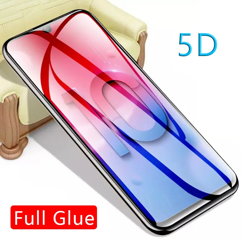 5d полное клеевое закаленное стекло для huawei p smart 2019 psmart plus чехол Защитная пленка