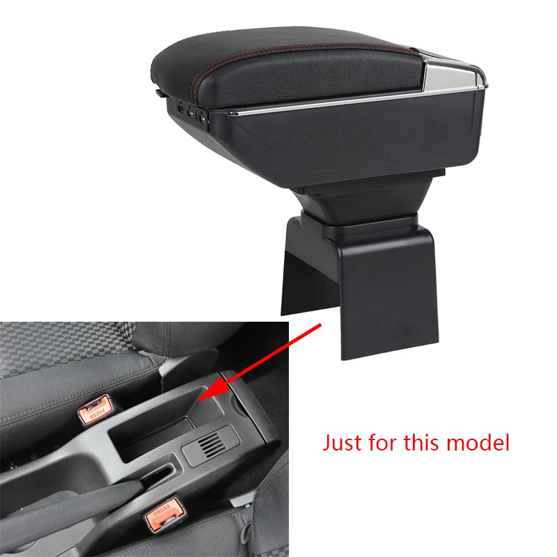 Подлокотник для Peugeot 307 2004 2013 центральный ящик хранения с держателем чашки