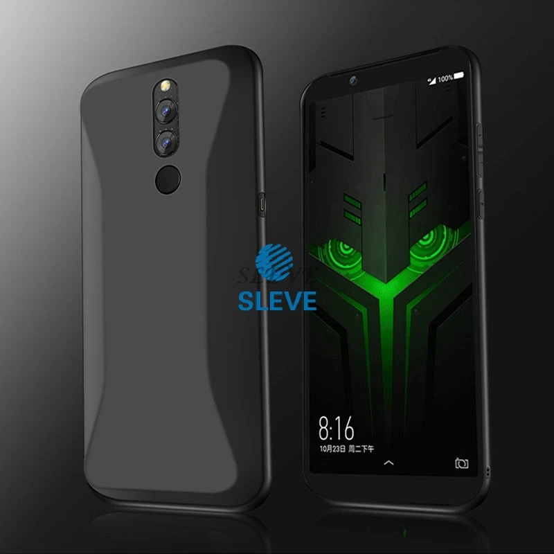 Для Xiaomi Black Shark Helo чехол Xiaomi черный чехол с акулой Матовый Мягкий ТПУ задний Чехол для телефона для Xiomi Black Shark 2 Helo силиконовый