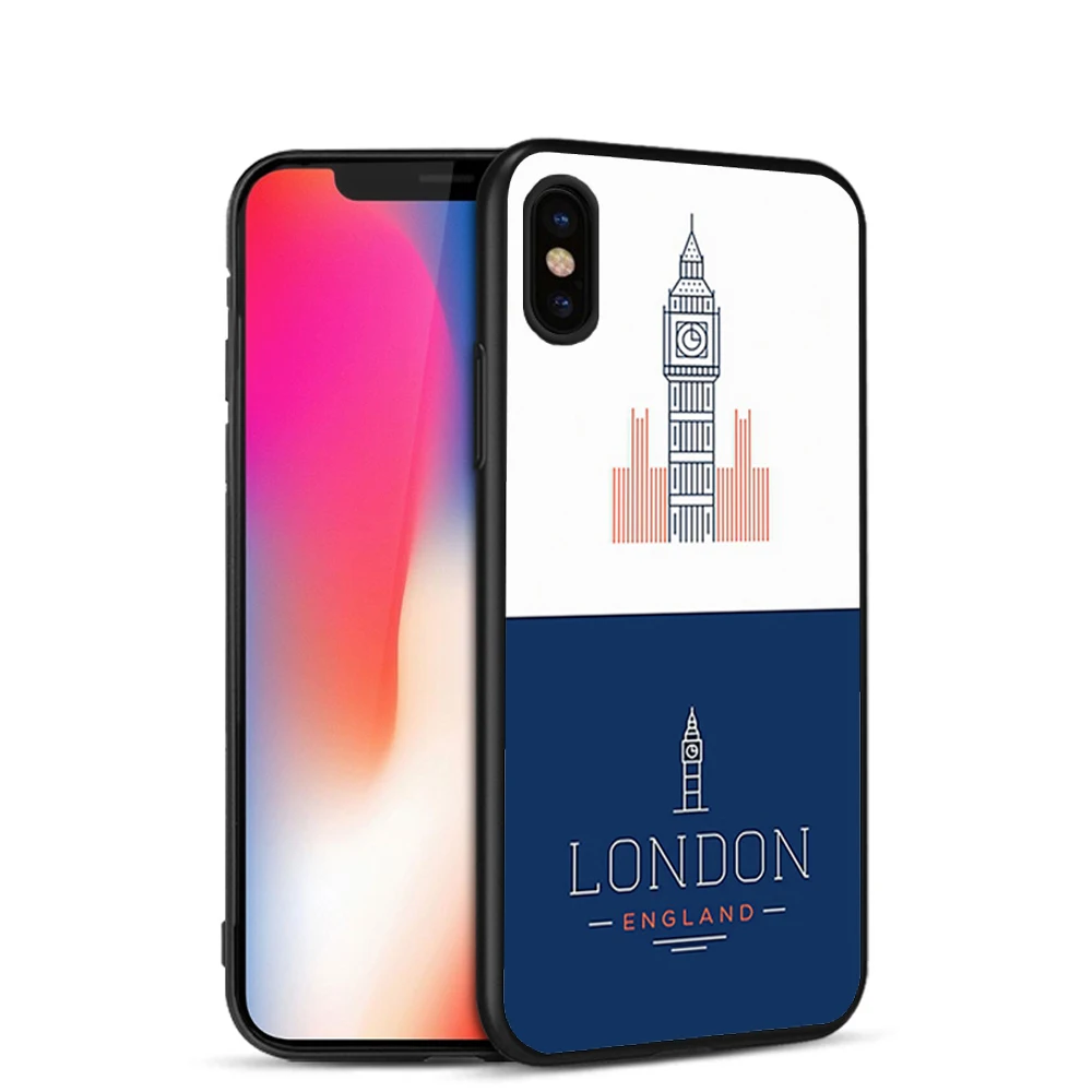 Силиконовые чехлы из ТПУ для iphone 7 7plus 8 5S XR XS Max 5 SE 6 s 6/7/8 plus X|Бамперы| |