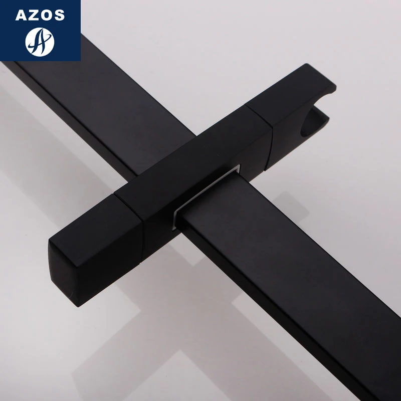 Azos душевой стержень SUS304 из нержавеющей стали черный подъемный и осенний