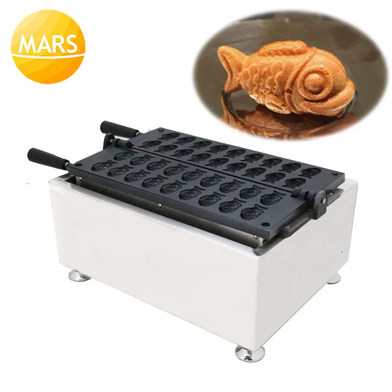 Японская десертная вафельница Taiyaki в форме рыбы мини заварное пирожное конфеты 18
