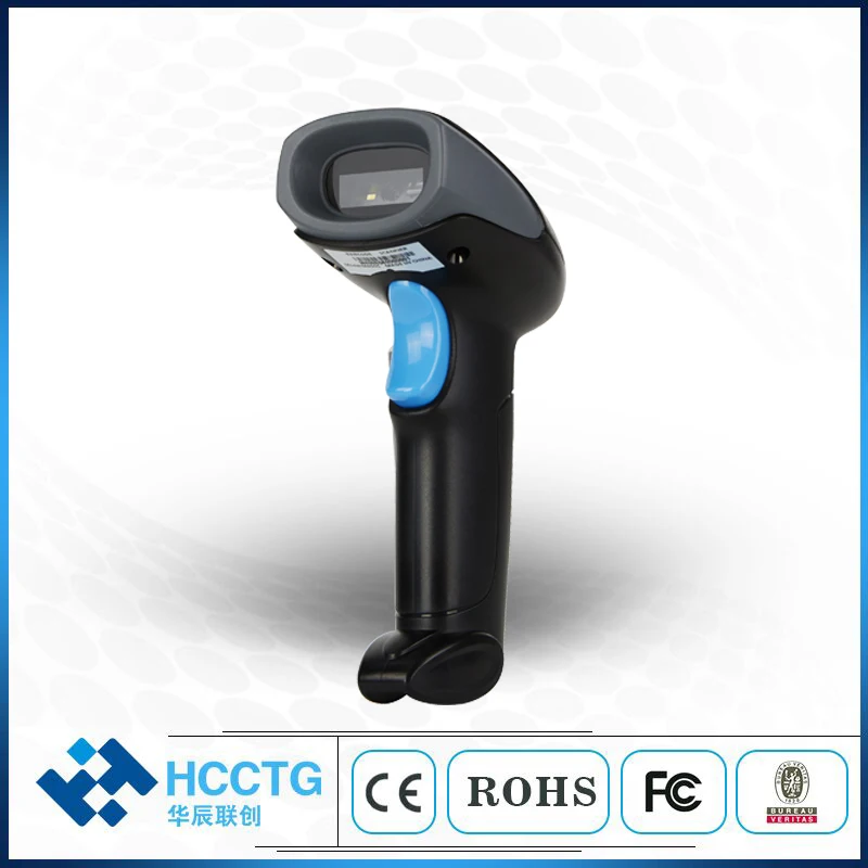 

USB CMOS 2.4G QR Handheld 2D Wireless Barcode Scanner for Supermarket HM400S