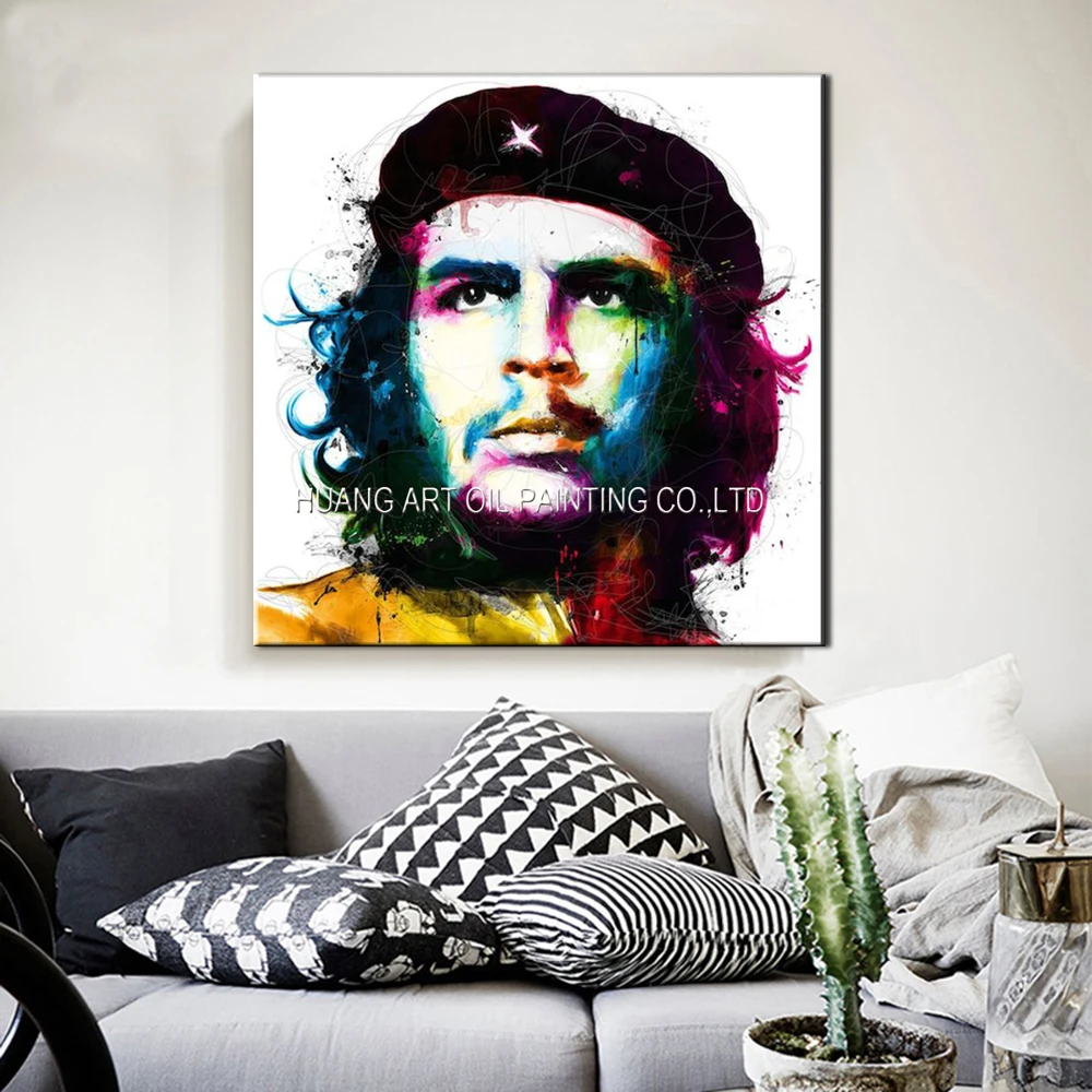 Картина маслом ручной работы на холсте современный кубинский революционный