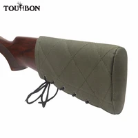 tourbon hunting gun accessories rifle shotgun buttstock recoil pad slip on cheek rest 1 5cm sponge protector nylon adjustable