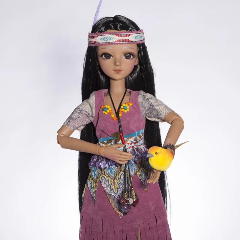 Принцесса Анна bjd Кукла sd 60 см 1/3 кукла Тан девушка игрушки bebe reborn коллекция|Куклы|