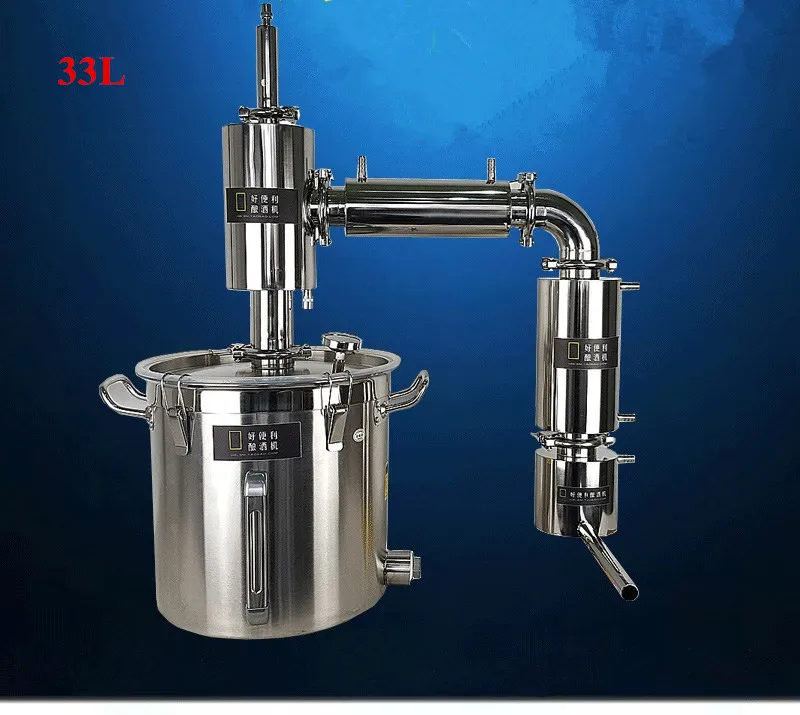 Brewing Device Cooling Design Home Kit Distilling Column ALCOHOL Moonshine Hooch Vodka Whisky Brandy Distiller Water Juice Etc | Дом и сад