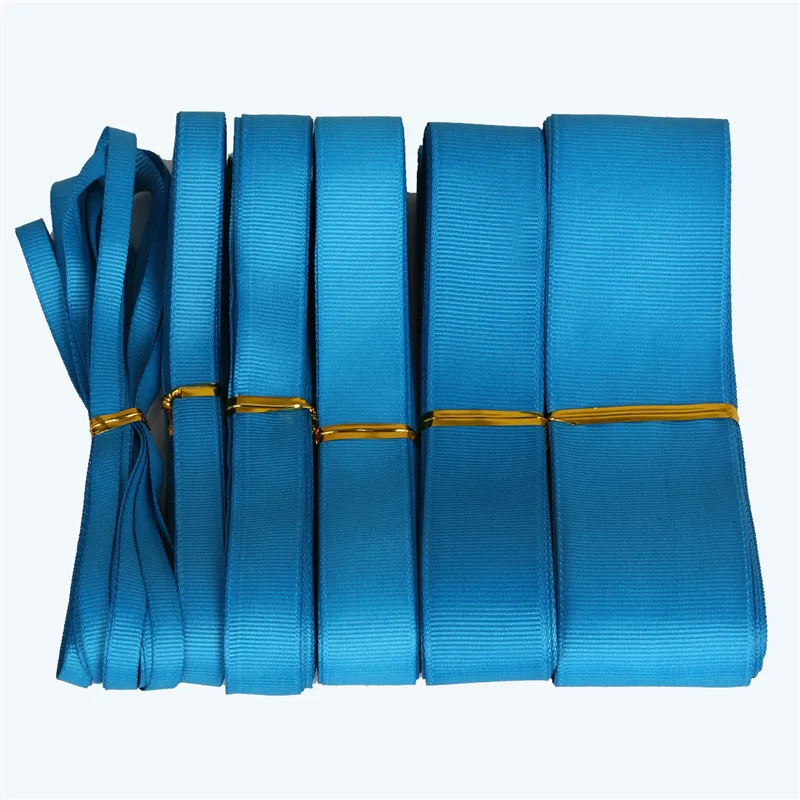 5 ярдов/лот Высокое качество Бирюзовая Резьбовая Grosgrain лента для свадебной