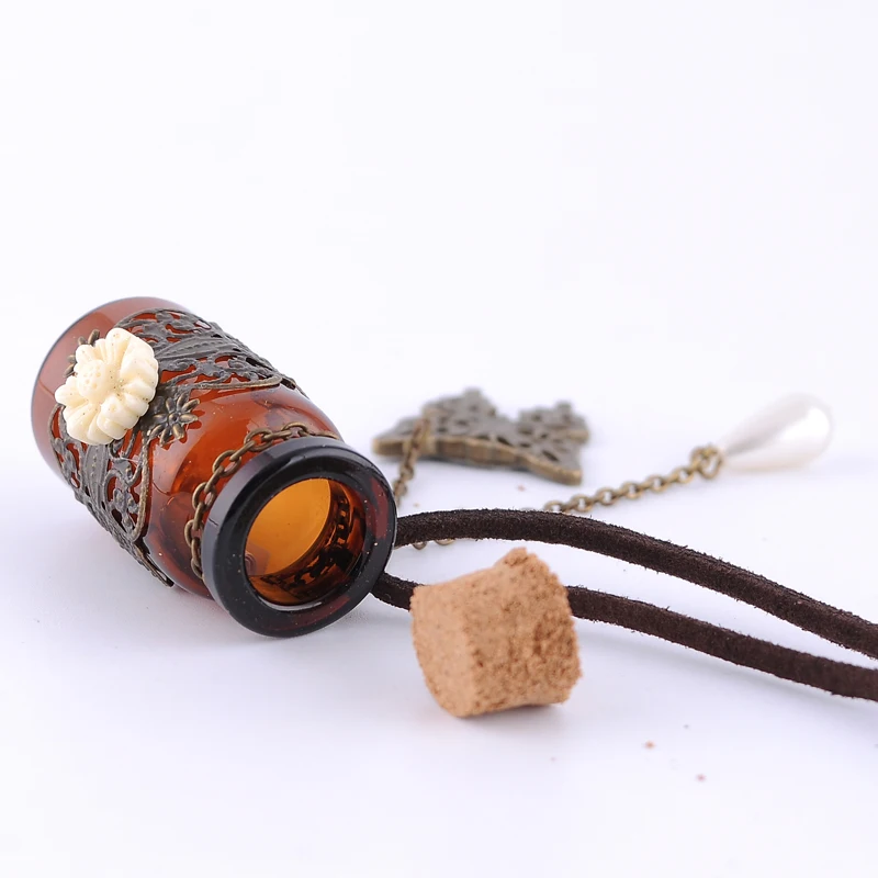 Новинка, винтажное женское ювелирное изделие с цветком, жемчугом, бабочкой, длинное кожаное ожерелье, подарок Erkek Kolye