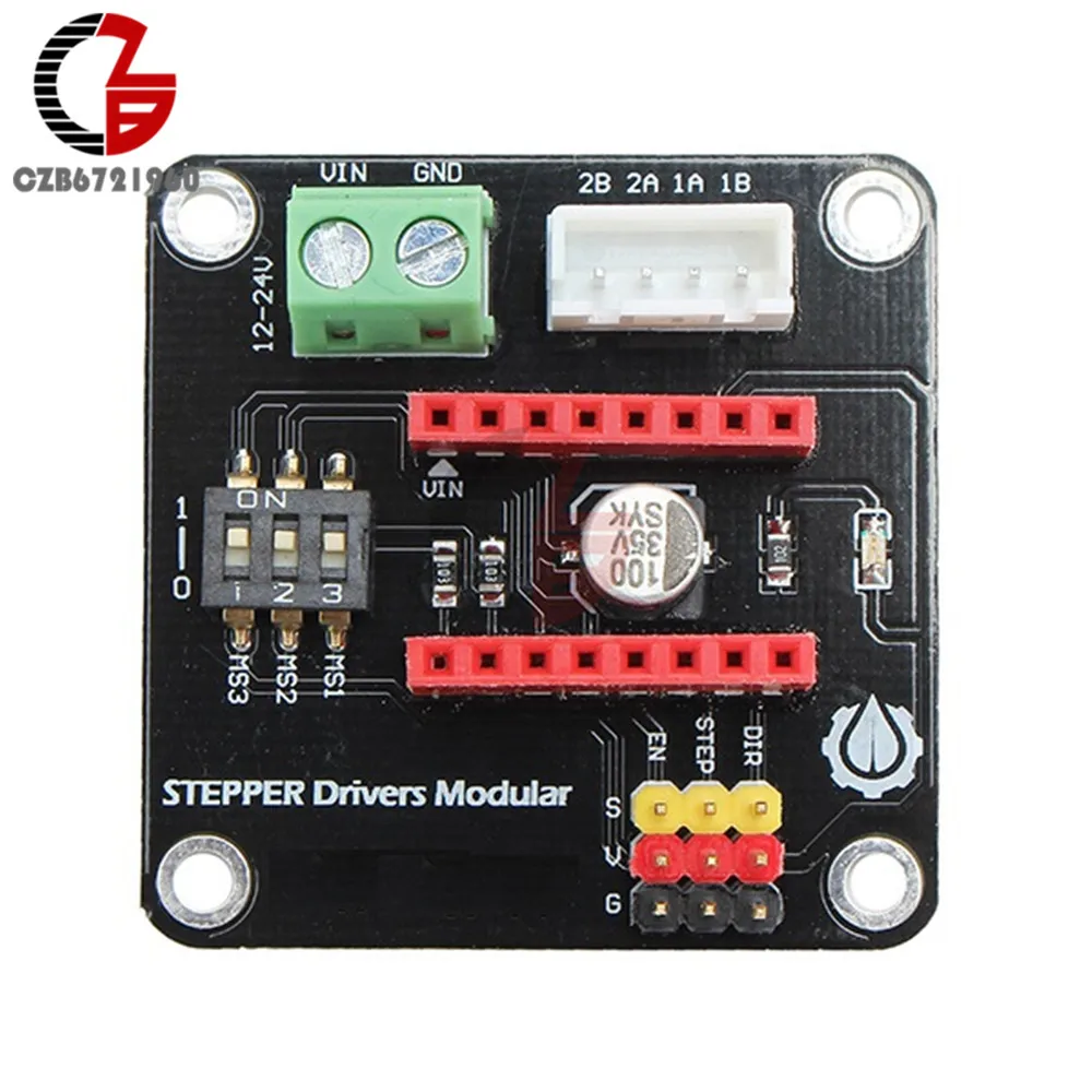 A4988DC 12V 24V 5V 42 Stepper Motor Driver Module Step Development Board DRV8825 for Arduino R3 3D Printer DIY | Инструменты