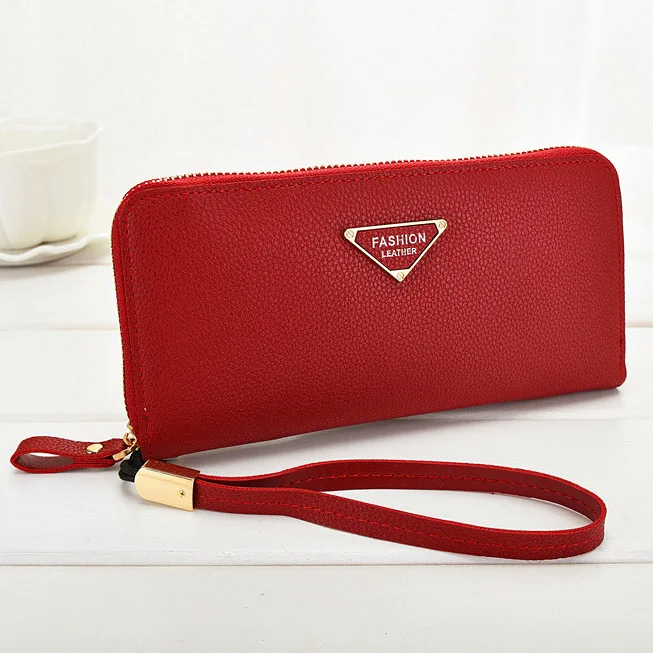 Роскошные модные женские кошельки с держателем для карт из искусственной кожи