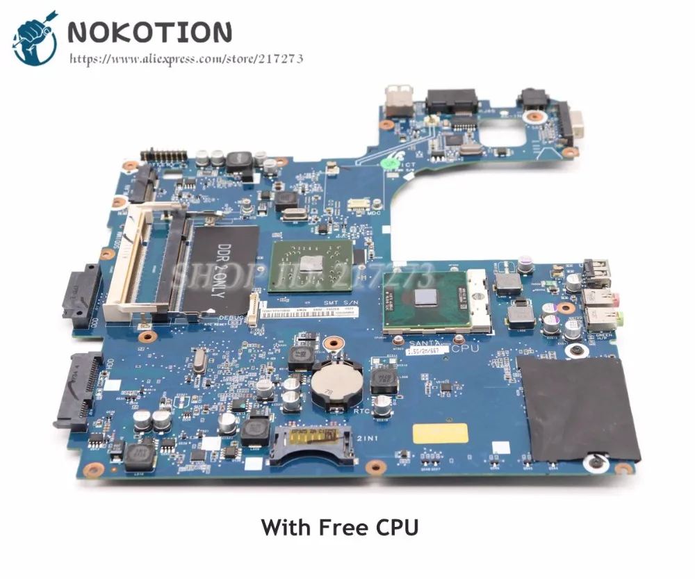 

NOKOTION для Samsung R60 материнская плата для ноутбука Radeon X1200 BA92-05127B BA92-04635A BA92-04635B BA41-00792A