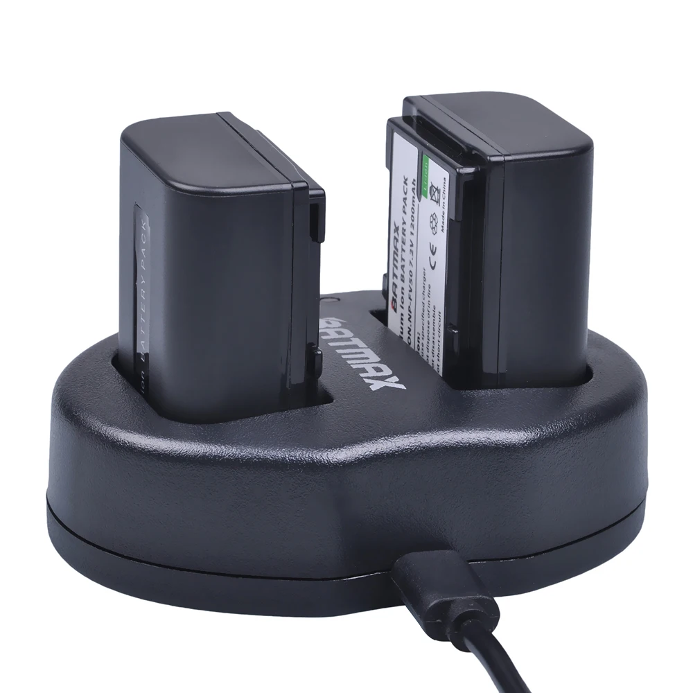 4 шт. NP-FV50 NP FV50 батареи (1200 мАч) + двойное зарядное устройство для Sony PJ10E PJ30E PJ50E TD10E VG10E