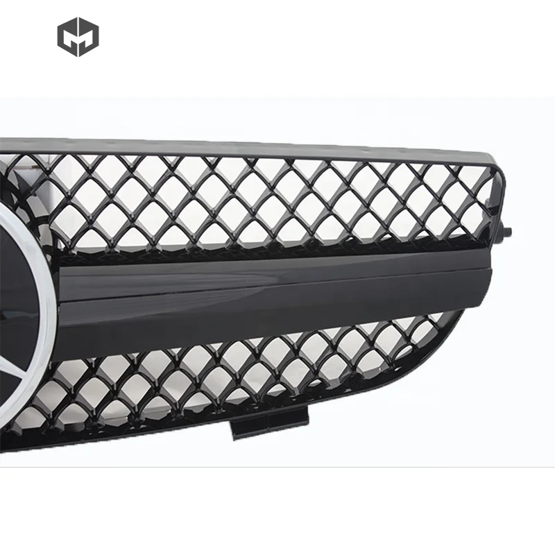 High Quality Factory Outlet ABS Front Bumper Sport Grill Mesh Auto Parts Modification Intake Grid Grille For CLK W209 | Автомобили и