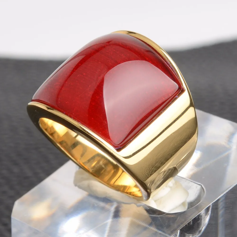 Стиль Martick стальное роскошное большое кольцо Сияющие опалы кольца Bague для женщин ювелирный камень кольцо никогда не выцветает Топ