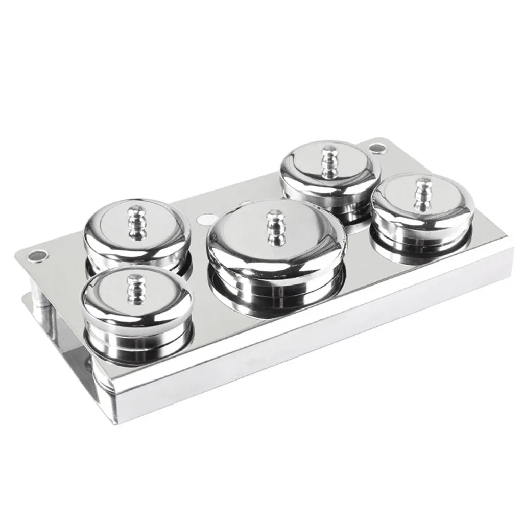 5 шт./компл. оборудование для нейл арта мини стальное украшение акриловая чашка