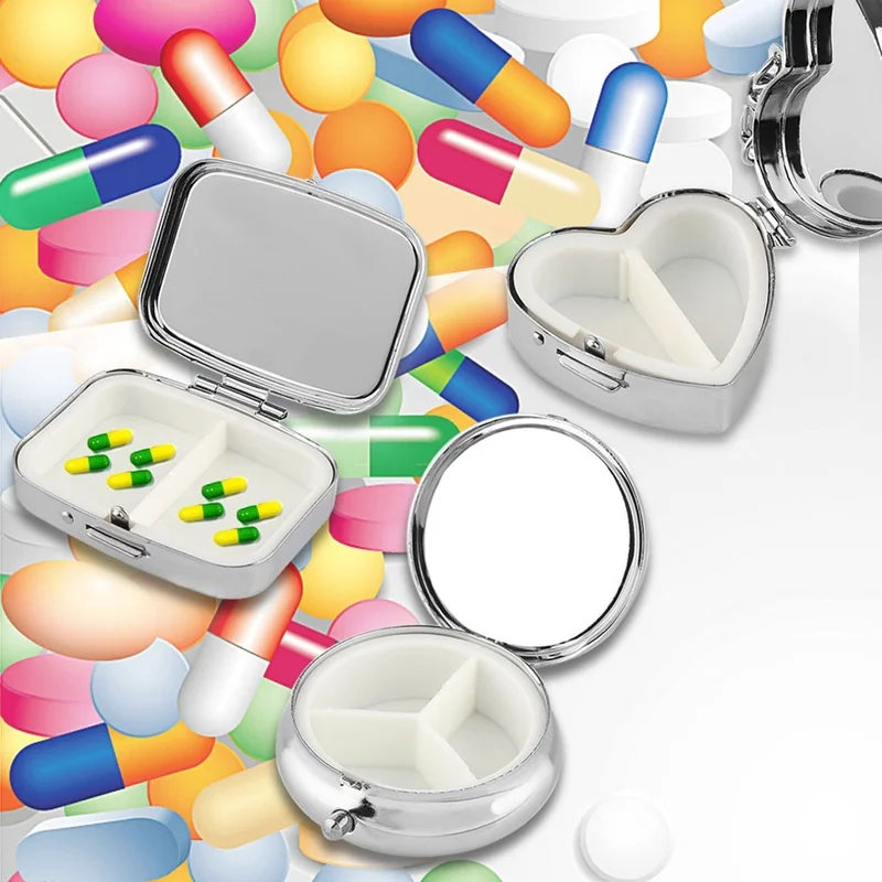 Дорожный органайзер для хранения таблеток контейнер лекарств держатель