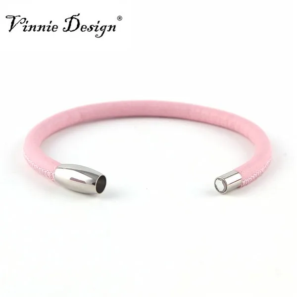 Vinnie дизайн Jewelry бесконечные ювелирные украшения браслет мятный Одноместный поворот пояса из натуральной кожи браслеты 20 см