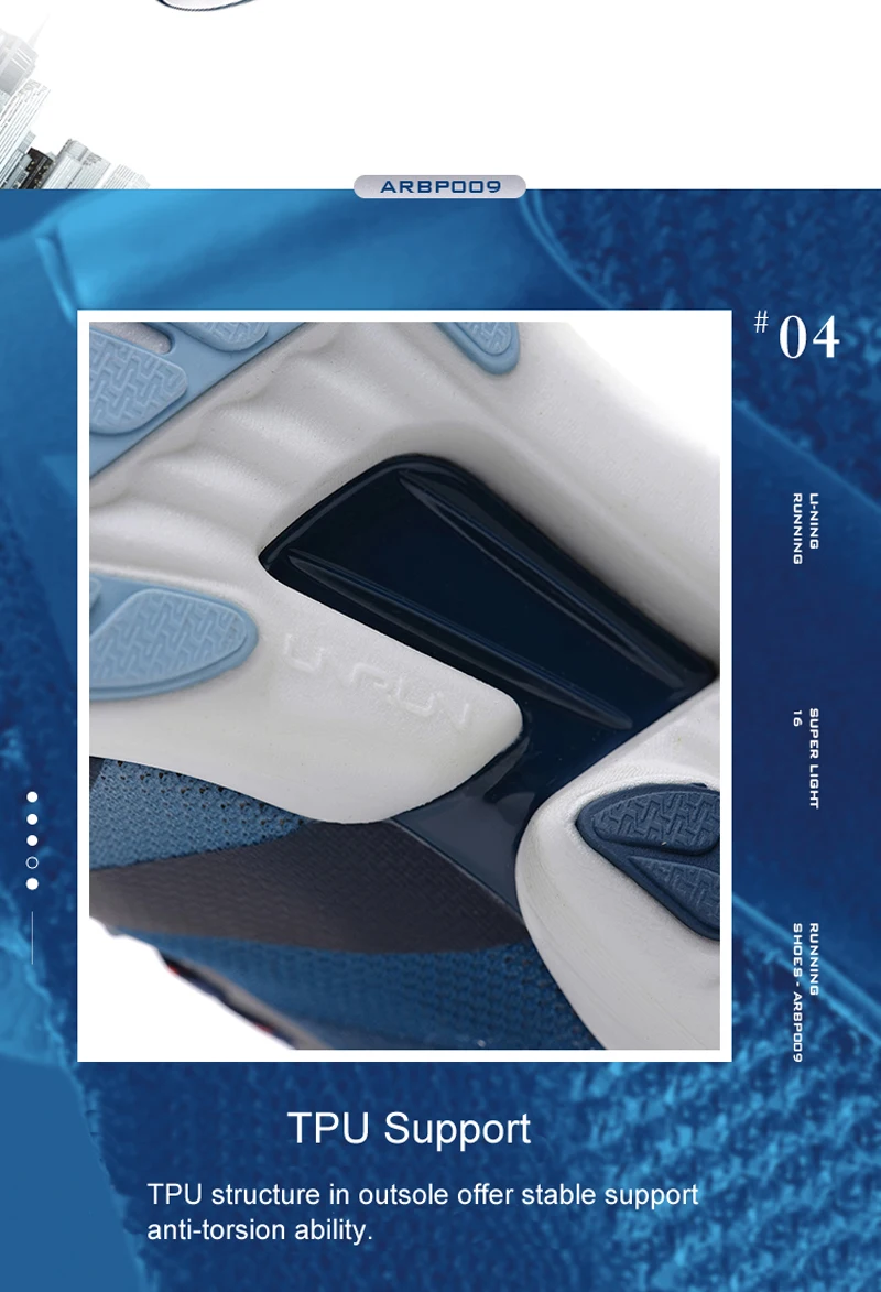 Li-Ning/мужской супер-светильник XVI, кроссовки с подушкой, моно пряжа, дышащий светильник, подкладка из пеноматериала, спортивная обувь, кроссовки ARBP009 XYP905