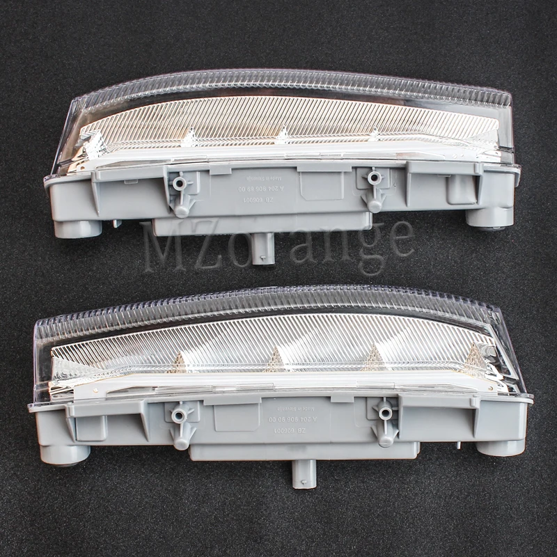 Светодиодный дневные ходовые огни для Mercedes Benz W204 S204 W212 R172 C250 2007 2014 светильник головной светодиодный фонарь s