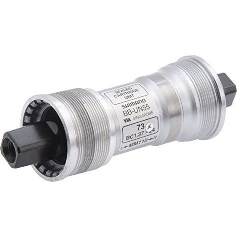 Shimano BB UN55 Нижний Кронштейн 73 мм британская нить различные длины|Каретки| |