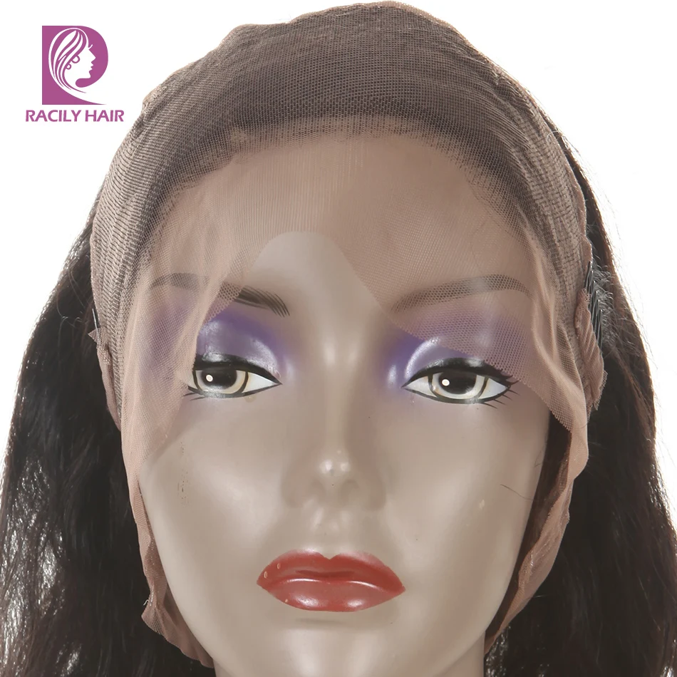 Черные волосы перуанские пучки волнистых волос с 360 фронтальным кружевом