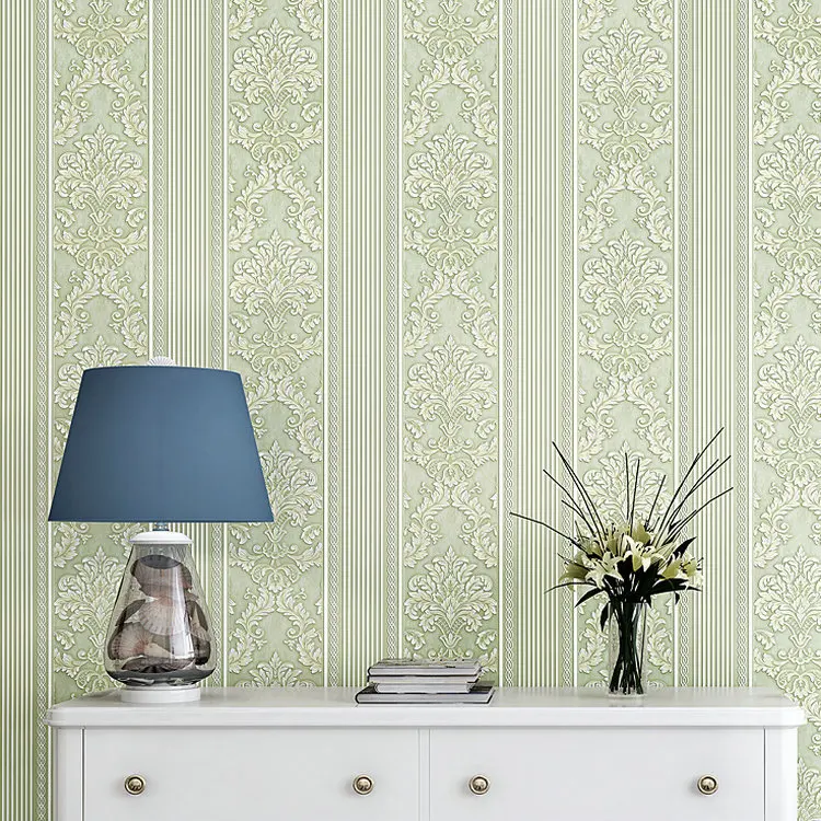 European 3D Non-woven Wallpaper Vertical Stripes Sprinkle Gold Living Room Bedroom Background Wall Paper Wholesale | Обустройство