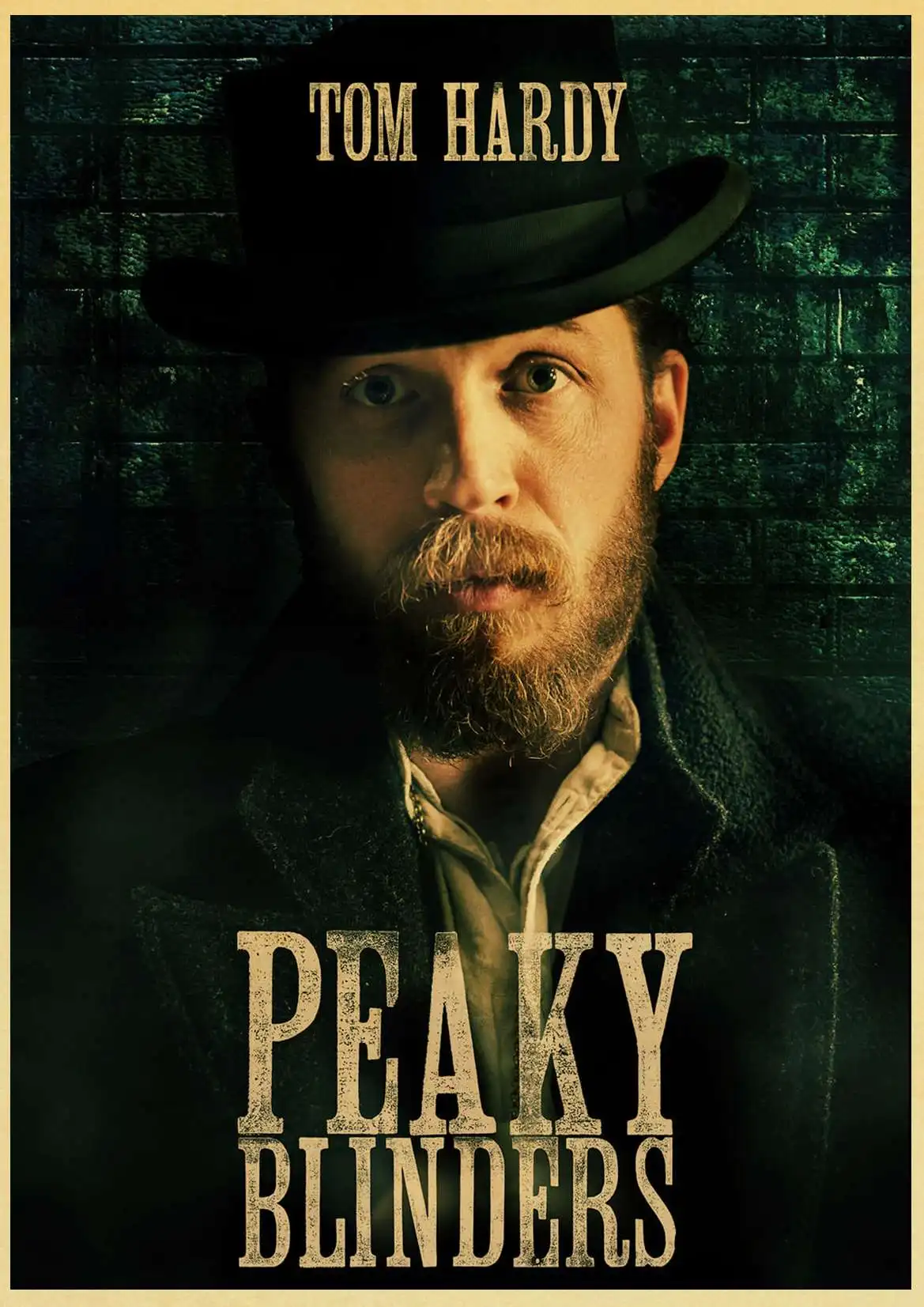 Сериал tv peaky blinders плакат настенный Декор печать на крафтовой бумаге Ретро плакат Настенный декор romm