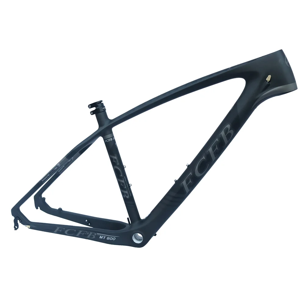 2017 FCFB T800 карбоновая mtb Рама 27.5er рама 27 5/26 искусственная подседельная стойка
