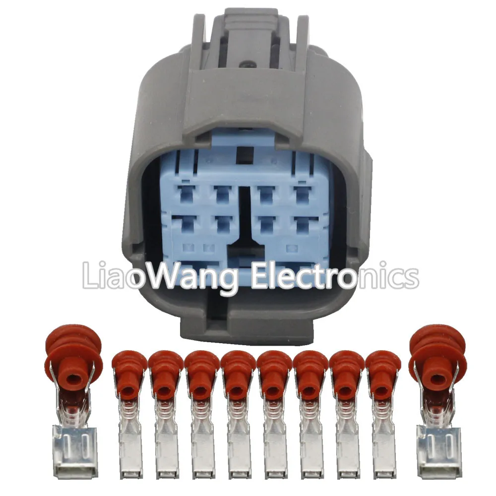 5 комплектов 10-контактные пластиковые детали водонепроницаемый коннектор