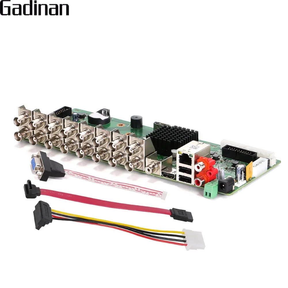 GADINAN CCTV H.264 +/H.264 сетевой видеорегистратор 4/8/16 канальный 4.0MP N Гибридный AHD/CVI/TVI/CVBS NVR