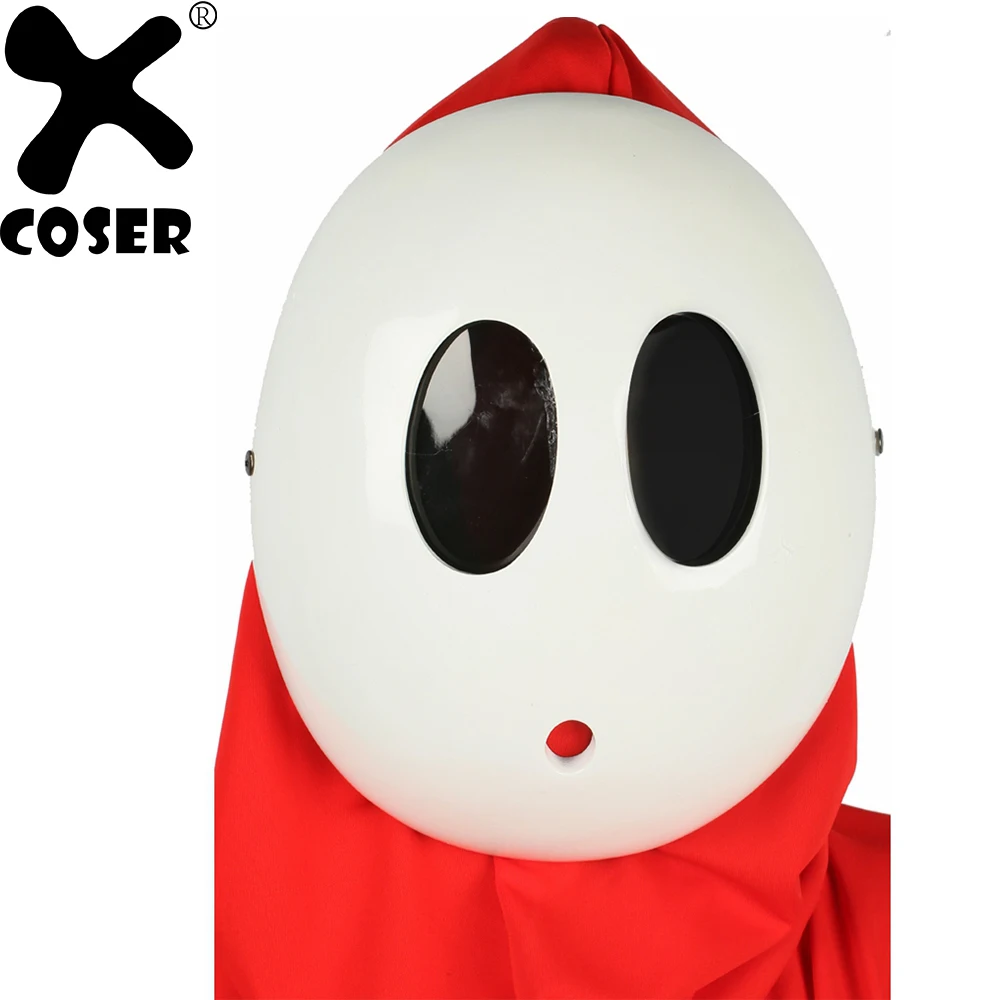 XCOSER 2018 брендовая Новинка Супер Марио застенчивый парень Kawaii Белая маска игра